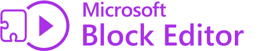 Microsoft Block Editor